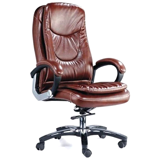 Adiko Quantum High Back Executive Chair (Brown Leather)
